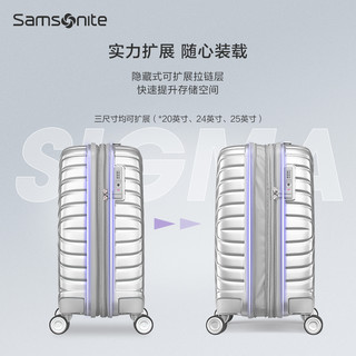 Samsonite新秀丽行李箱大容量时尚拉杆箱旅行登机箱20/24/28寸06Q 28寸 黑色