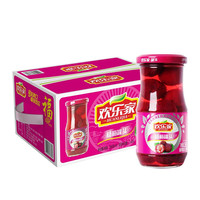 HUANLEJIA 欢乐家 杨梅罐头 256g*12瓶