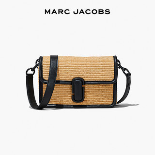 MARC JACOBS 马克·雅克布 THE J MARC系列 女士斜挎包 2P3HSH012H02 米色/黑色 小号