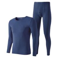 GOODIO 歌帝 男士保暖内衣套装 GDY111-112-113 深海蓝 L