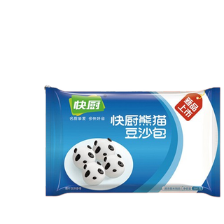 快厨 熊猫 豆沙包 12个 360g