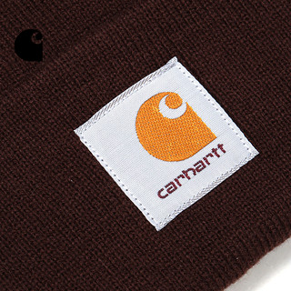 Carhartt WIP编织冷帽配饰经典LOGO标签短版卡哈特017326H