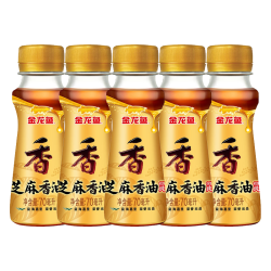 金龙鱼 芝麻香油 70ml*5