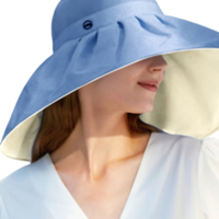 Beneunder 蕉下 女士渔夫帽 油画蓝