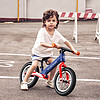 可可乐园 kk平衡车儿童滑步无脚踏自行车2-6岁升级减震款 竞速款蓝红
