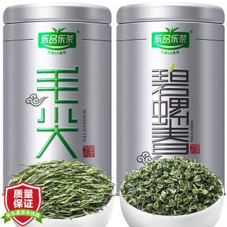 乐品乐茶 毛尖碧螺春 250组合礼盒装
