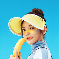 VVC 新款帽子女防晒新款韩版户外防紫外线遮阳帽防晒沙滩帽空顶太阳帽