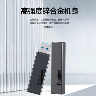 Lenovo 联想 TB30 USB3.1 U盘 枪色 128GB Type-C/USB-A