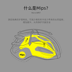 MOON 自行车头盔公路车头盔mips骑行头盔男大码运动智能山地车头盔