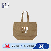 Gap 盖璞 男女装LOGO单肩背包783435 大容量购物袋手提包环保袋潮流