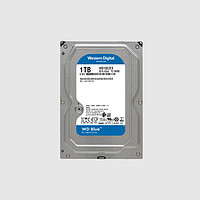 Western Digital 西部数据 蓝盘系列 1TB 3.5英寸 台式机硬盘 (7200rpm、SMR)WD40EZRZ