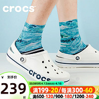 crocs 卡骆驰 洞洞鞋女鞋 贝雅卡骆班克骆格户外涉水运动