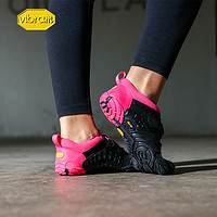 vibram 五指鞋女 室内综合训练健身跑步动物流运动鞋VTRAIN升级款（38、黑色（建议选大一码））