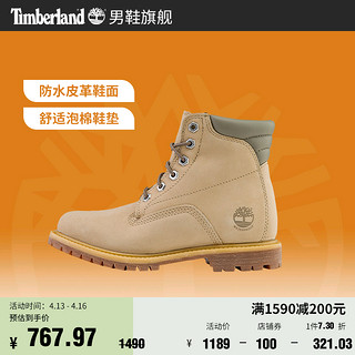 Timberland 女子户外休闲靴 A2M26-269 浅泥土色 36