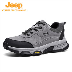 Jeep 吉普 2023四季新款男鞋户外运动休闲鞋防滑软底鞋徒步鞋91226