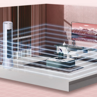 AUX 奥克斯 净享风系列 KFR-72LW/BpR3AQE1(B1) 一级能效 立柜式空调 3匹