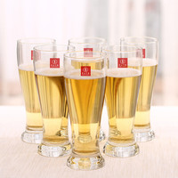 手工之家 SGZJZH005 啤酒杯 450ml*6 无色透明