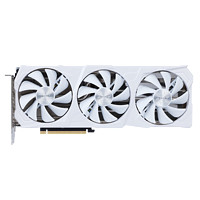 GAINWARD 耕升 GeForce RTX 4070 踏雪 显卡 12GB 白色