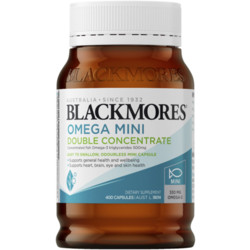 BLACKMORES 澳佳宝 Omega 3 迷你鱼油胶囊 400粒