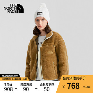 北面 TheNorthFace北面羊羔绒女户外轻便舒适保暖外套抓绒衣新款|7QW2