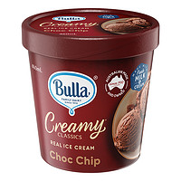 Bulla 布拉 巧克力味冰淇淋 澳大利亚进口冰激凌鲜奶雪糕 460ml