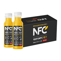 NONGFU SPRING 农夫山泉 NFC橙汁果汁饮料  300ml*24瓶