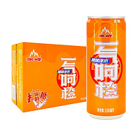 冰峰 ICEPEAK）无糖橙味饮料 330ml*24罐