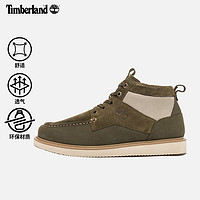 抖音超值购：Timberland 官方男士新款中帮鞋商务复古休闲皮革运动|A2AHM