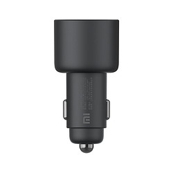 MI 小米 车载充电器快充版1A1C 100W USB-C 100W MAX 快充/USB-A,USB-C双口输出/环形炫彩灯 快充版1A1C