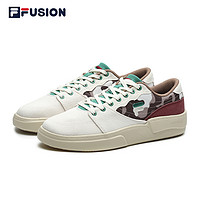 抖音超值购：FILA 斐乐 FUSION斐乐情侣鞋欧阳娜娜同款潮流FLIP帆布鞋子T12W228211