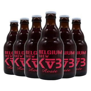 Keizerrijk 布雷帝国 玫瑰红啤酒 精酿 啤酒 330ml*6瓶 整箱装 比利时进口