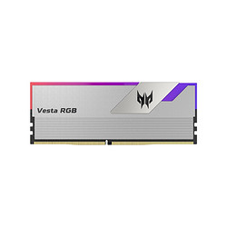 PREDATOR 宏碁掠夺者 DDR4 3600 台式机内存 16G(8G×2)套 Vesta 炫光星舰系列