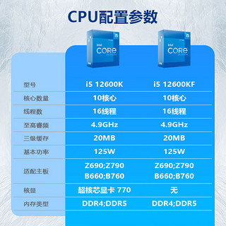 微星（MSI） B660M MORTAR WIFI迫击炮BOMBER英特尔12代i5 CPU主板套装 微星PRO Z690-A WIFI DDR4 i5 12600KF 中文盒装