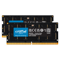 Crucial 英睿达 DDR5 5200MHz 笔记本内存条 64GB(32GB×2)套装