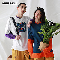 抖音超值购：MERRELL 迈乐 夏季新品男女运动户外休闲透气中性时尚男装短袖T恤