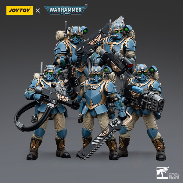 JOYTOY 暗源 战锤40K 星界军 风暴忠嗣小队 1：18 可动兵人 单款