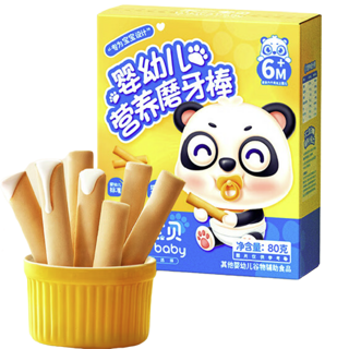 婴幼儿营养磨牙棒 牛奶原味 80g