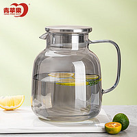 限时1小时！加厚高硼硅圆趣壶 1.8L