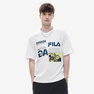 FILA 斐乐 FUSION系列 男子运动T恤 T11M221113FWT