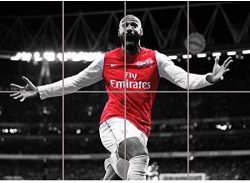 Arsenal 阿森纳 THIERRY HENRI ARSENAL FOOTBALL STAR GIANT POSTER ART PRINT MR275