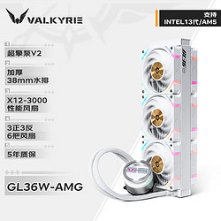 VALKYRIE 瓦尔基里 GL36W AMG VK一体式CPU水冷散热器