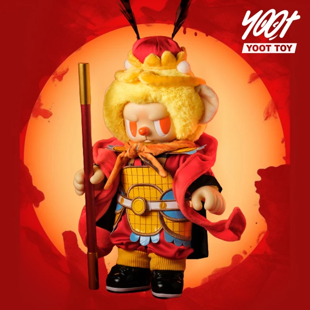 YOOT TOY REB-028 叛逆熊齐天大圣毛绒玩具 35cm
