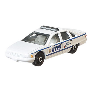 MATCHBOX 城市英雄彩盒交通系列 DNK70-7 雪佛兰随想曲经典警车 车类模型