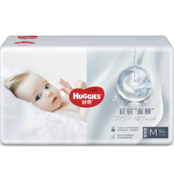 HUGGIES 好奇 屁屁“面膜”系列 纸尿裤 M50片