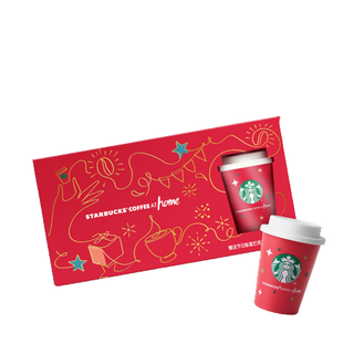 STARBUCKS 星巴克 随星杯 速溶咖啡节日限定礼盒 2.7g*36杯 (中度烘焙随星杯咖啡2.7g*18杯+深度烘焙随星杯咖啡2.7g*18杯)