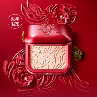 KIKO MILANO 干湿两用粉饼 #CR15象牙白 兔年限定 12g