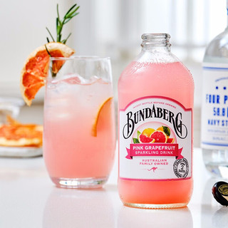 BUNDABERG 宾得宝 含气西柚饮料 375ml*6瓶