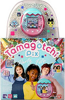 TAMAGOTCHI Bandai Pix带相机游戏和收藏角色的下一代虚拟现实宠物粉色