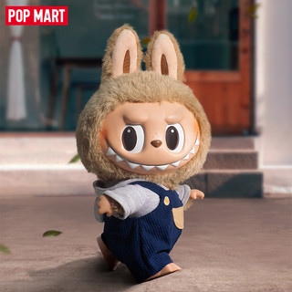 泡泡玛特毛绒布艺_POP MART 泡泡玛特LABUBU Time to chill搪胶毛绒公仔