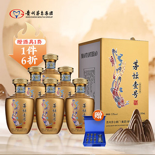 MOUTAI 茅台 集团 茅坛壹号小金坛 53度酱香型白酒 飞天仙女图 500ml*6瓶 整箱